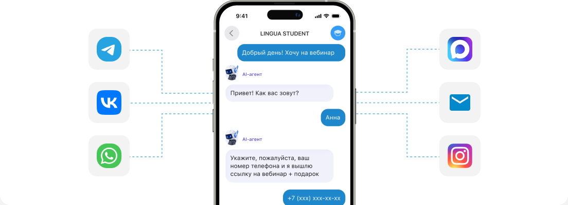 Әртүрлі арнадан келген өтініштер біртұтас воронкаға жиналады