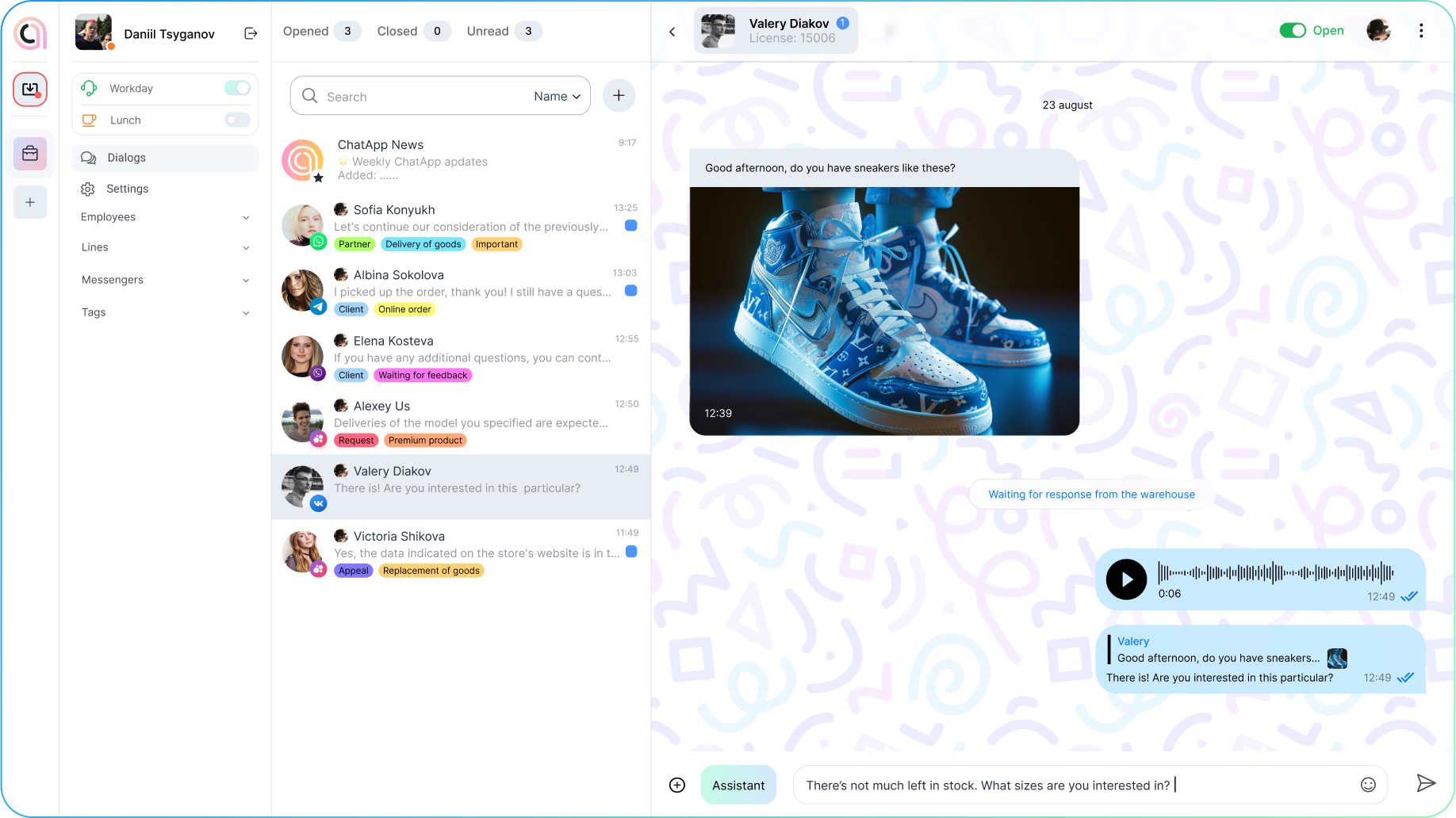 dialogs desktop window