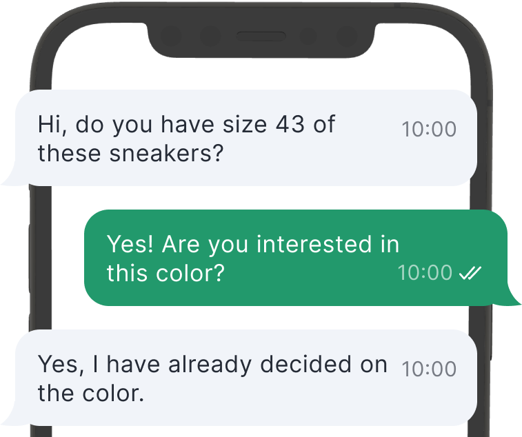 whatsapp usage example